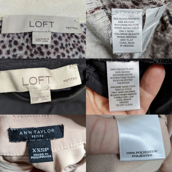 LOFT & Ann Taylor bundle of tops XXSP - Picture 7 of 7